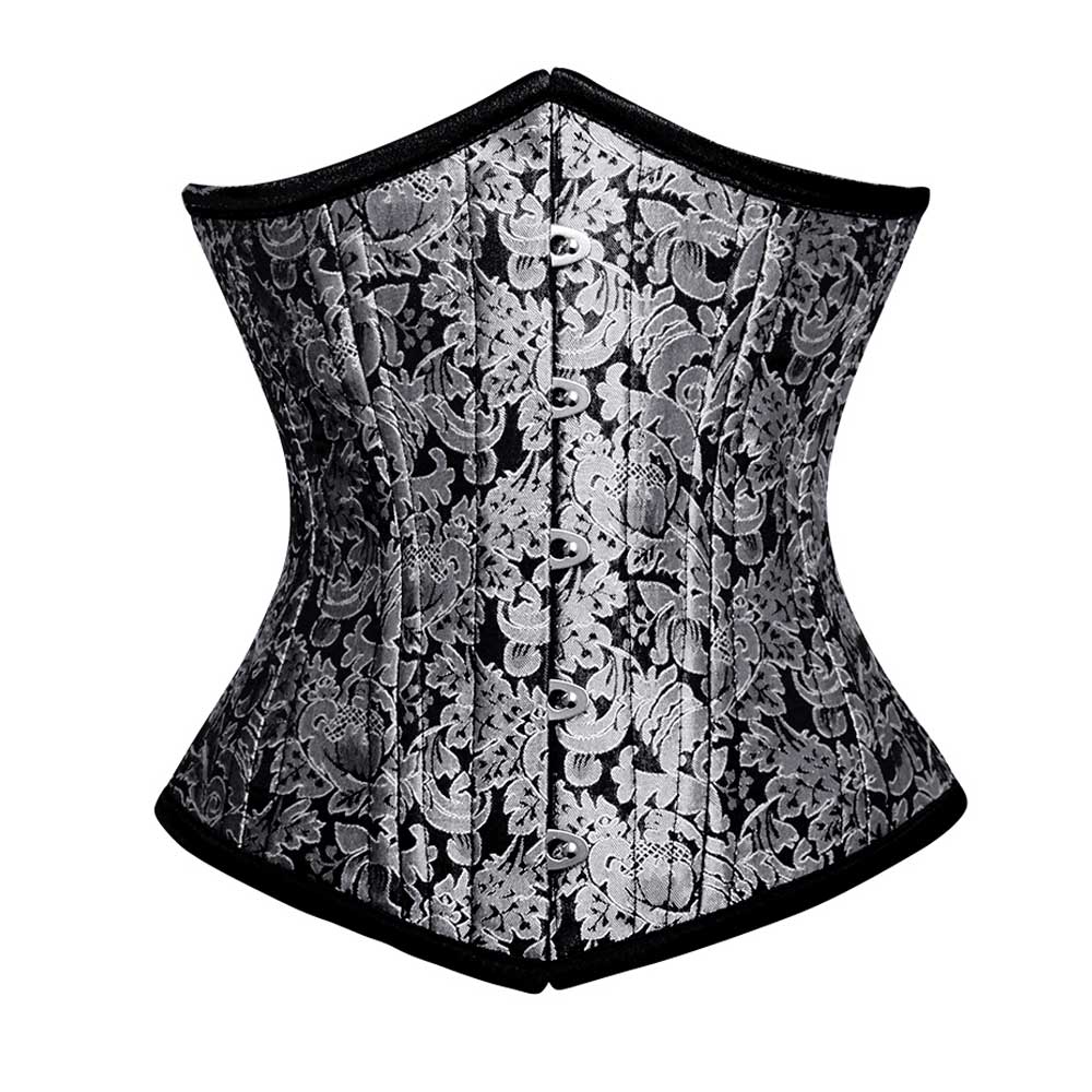 Attitude Corsets - Ohaia Corset sous la poitrine - Couleur argent
